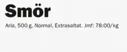 Pekås Smör erbjuda