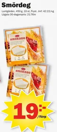 Pekås Lantgården smördeg erbjuda