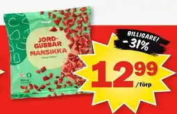 Pekås Coop jordgubbar mansikka erbjuda