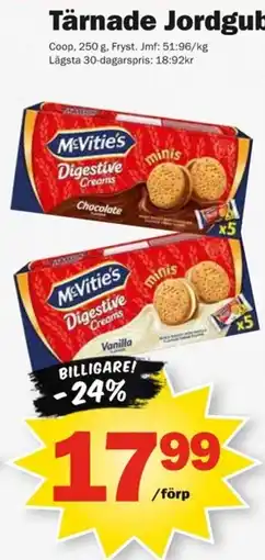 Pekås McVities Digestive Creams erbjuda