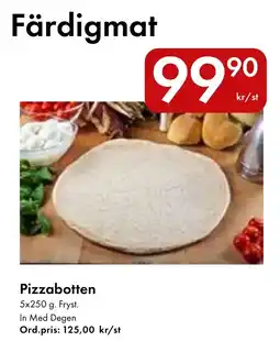 Snabbgross Pizzabotten erbjuda