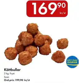 Snabbgross Köttbullar erbjuda