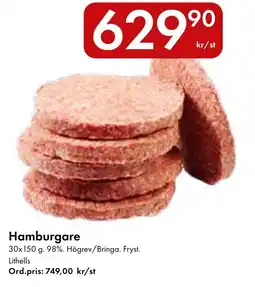 Snabbgross Hamburgare erbjuda
