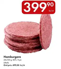 Snabbgross Lithells hamburgare erbjuda