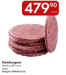 Snabbgross Hamburgare erbjuda