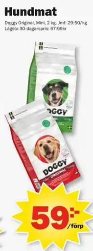 Pekås Doggy Original erbjuda