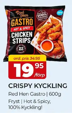 Matrix Butikerna Red Hen Gastro Crispy Kyckling erbjuda