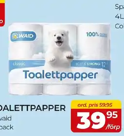 Matrix Butikerna Waid toalettapper erbjuda
