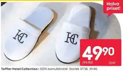 Rusta Tofflor Hotel Collection erbjuda