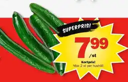 Pekås Cucumber erbjuda