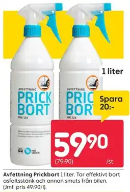 Rusta Mac avfettning prickbort erbjuda