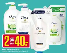 ÖoB DOVE PUMPTVÅL/REFILL erbjuda