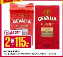 ÖoB Gevalia Kaffe erbjuda