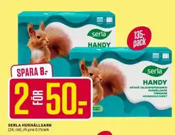 ÖoB SERLA HUSHÅLLSARK erbjuda