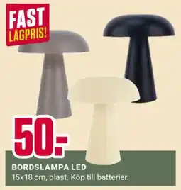 ÖoB BORDSLAMPA LED erbjuda