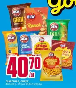 ÖoB OLW Chips & Cheez erbjuda