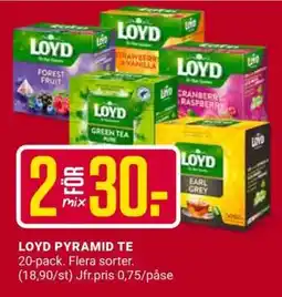 ÖoB LOYD PYRAMID TE erbjuda