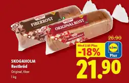 Lidl Skogaholm rostbröd erbjuda