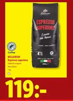 Lidl BELLAROM Espresso superiore erbjuda