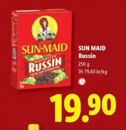 Lidl Sun Maid Russin erbjuda