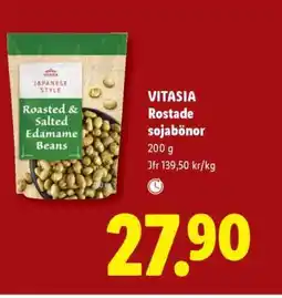 Lidl VITASIA Rostade sojabönor erbjuda