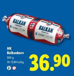 Lidl HK Balkankorv erbjuda