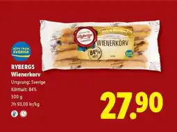 Lidl Rybergs Wienerkorv erbjuda