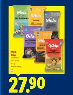 Lidl Oikia chips erbjuda