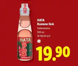 Lidl HATA Ramune läsk erbjuda