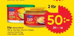 DollarStore Dip Santa Maria erbjuda