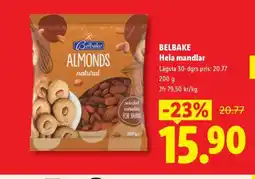 Lidl BELBAKE Hela mandlar erbjuda