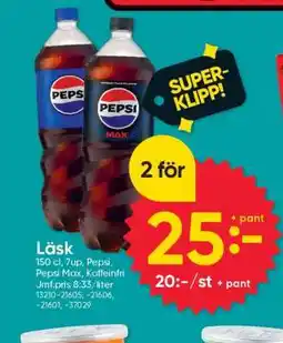 DollarStore Läsk erbjuda