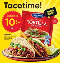 DollarStore Santa Maria Tortilla Original erbjuda