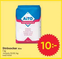 DollarStore Strösocker Aito erbjuda