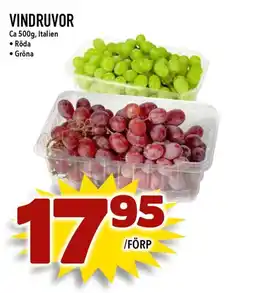 Rinkeby Matcenter Vindruvor erbjuda