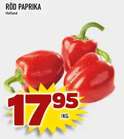Rinkeby Matcenter Röd paprika erbjuda