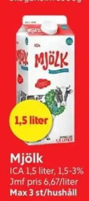 Ica mjölk