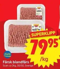 Nya Pulsen Färsk blandfärs erbjuda