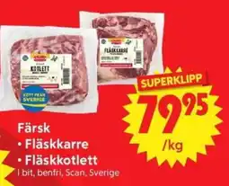 Nya Pulsen Fläskkarre Fläskkotlett erbjuda