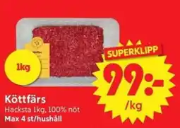Nya Pulsen Köttfärs erbjuda