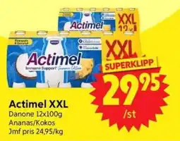 Nya Pulsen Actimel XXL erbjuda