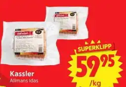 Nya Pulsen Allmans Idas Kassler erbjuda