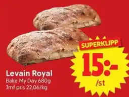 Nya Pulsen Levain Royal erbjuda