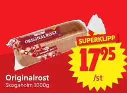 Nya Pulsen Originalrost erbjuda