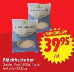 Nya Pulsen Garden Food Bläckfisktuber erbjuda