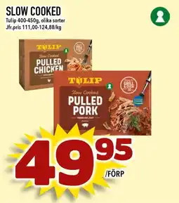 Rinkeby Matcenter Tulip slow cooked pulled pork erbjuda