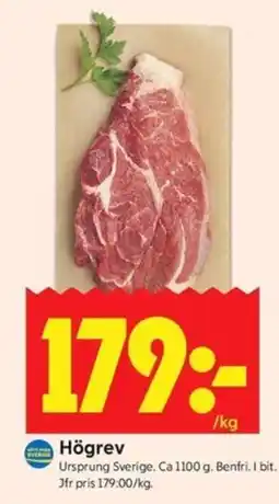 ICA Kvantum Högrev erbjuda