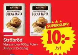 Nya Pulsen Ströbröd erbjuda