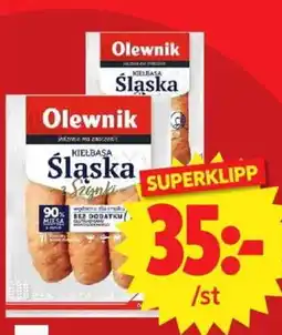Nya Pulsen Olewnik kielbasa śląska erbjuda