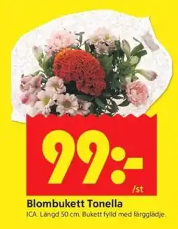 ICA Kvantum ICA Blombukett Tonella erbjuda